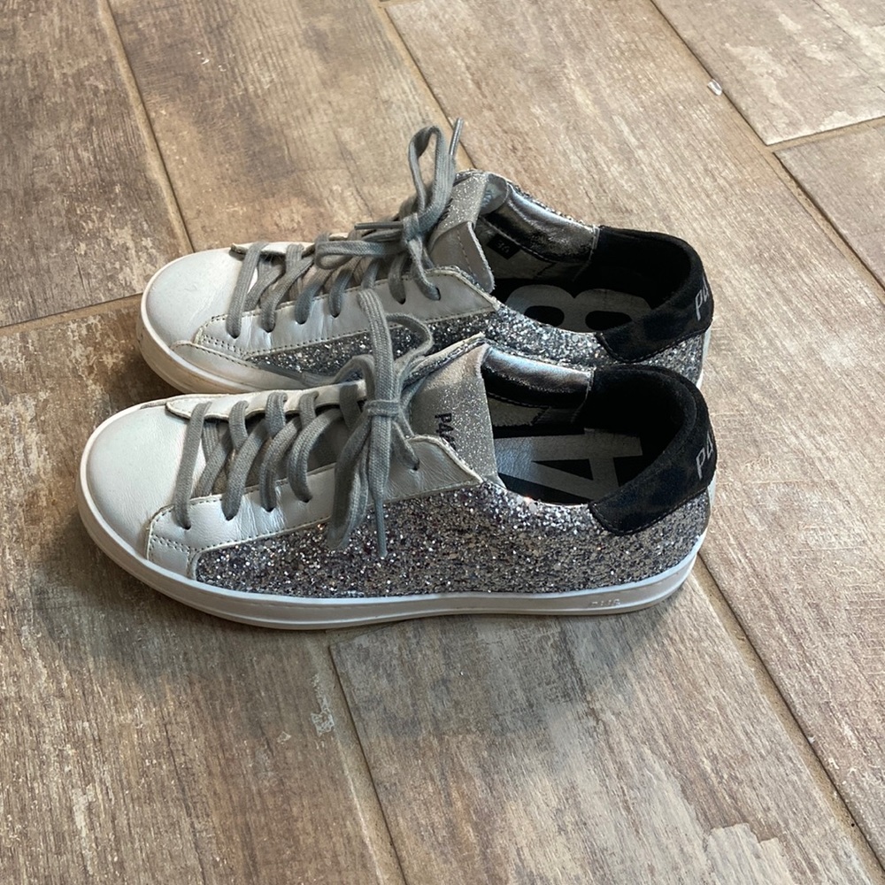 P448 glitter sneakers